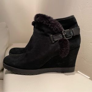 Aquatalia Winter Wedge Booties 40
